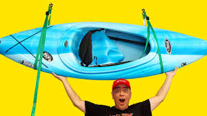 how to hang a kayak so its out of the