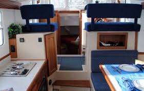 Interior changes to the saloon. Nordic Tug 26 Nordic Tugs Boat Interior Design Tug Boats Boat Interior