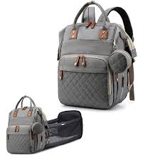 diaper bag backpack with changing