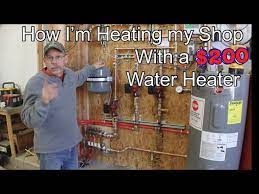 water heater radiant floor heating