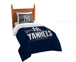 yankees grandslam twin comforter set