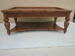 Tommy Bahama Style Wood Coffee Table