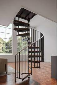 Econo Spiral Staircase With Wood