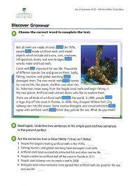 c reefs reading worksheet