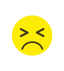 pathetic mouth shut emoji vector art