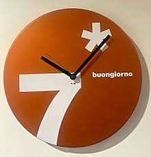 Clock Buongiorno By Dario Serio Time