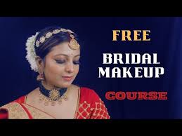 free bridal makeup course bridal