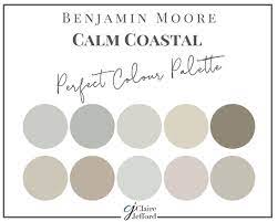 Calm Coastal Paint Colors Benjamin