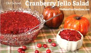 old cranberry jello salad