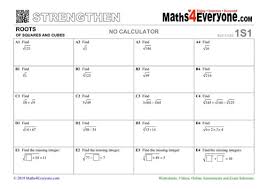 In this worksheet, students estimate square roots and cube roots. Roots Of Squares And Cubes