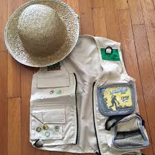Wear a replica pith helmet from a costume store or substitute another. Costumes Safari Vest For Kids Poshmark