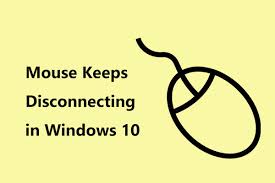 mouse keeps disconnecting in windows 10