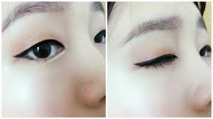 perfect eyeliner wing for monolids