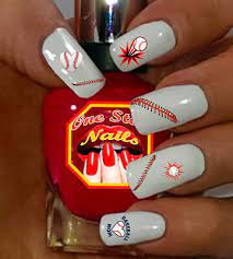 baseball mom nail art decals bm 001 87