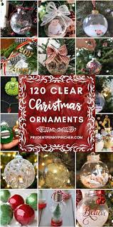 120 Diy Clear Glass Ornaments