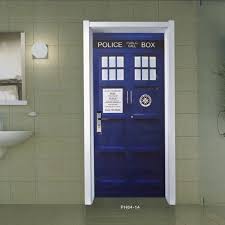 Blue Wall Decal Doctor Who Tardis Door