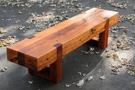 Wood Bench Outdoor Bench Rustic Bench