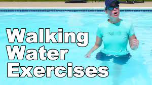 water exercise basic walking aquatic