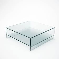 Judd Square Glass Coffee Table With