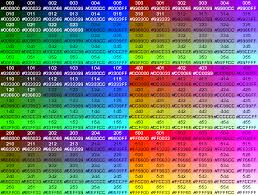 List Of 216 Hexadecimal Color Codes Technodoze