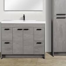Its solid birch frame has clean lines, molded details, and traditional turned legs. Latitude Run Daggna 42 Single Bathroom Vanity Set Wayfair