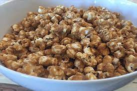 caramel popcorn recipe using no high