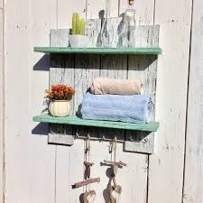 Bathroom Shelving Unit With Hooks