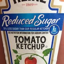 one carb reduced sugar tomato ketchup