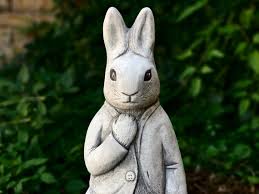 Large Peter Rabbit Statue Cute Rabbit