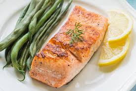oven grilled salmon