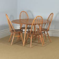 ercol dining table and chairs quaker