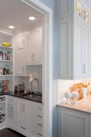 colorful white painted kitchen