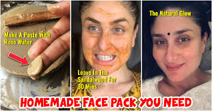 homemade face pack for dry and oily skin