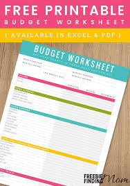 Maybe you're a homeschool parent or you're just looking for a way to supple. Free Budgeting Worksheets