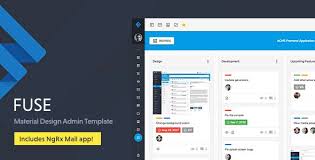 Fuse Angular 7 Bootstrap 4 Jquery Html Material Design