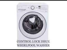 Fill detergent once and skip refills for 40 loads with the load & go™ xl dispenser. Control Lock Whirlpool Duet Washer Youtube
