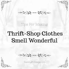 tips for making thrift clothes