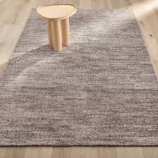 hourdou wool hemp rug grey natural