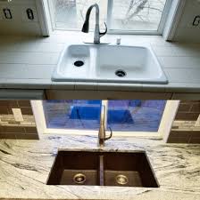 drop in vs undermount sink kitchen