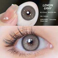 mumuvi colored contact lenses lemon