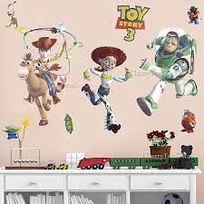 Huge Toy Story Woody Buzz Jessie Wall