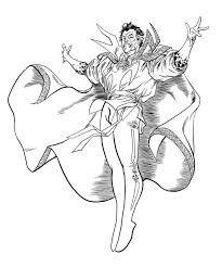 Coloring pages with the images from the comics doctor strange will acquaint children with its main character, who later became popular thanks to the american film with his participation. 23 Doctor Strange Coloring Sheets Information Mastimonresep