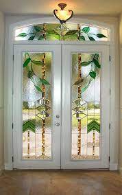 40 Main Door Glass Painting Designs