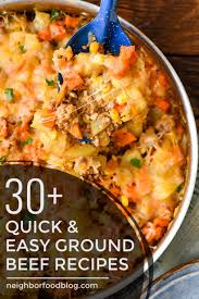 ground beef recipes for your dinner table