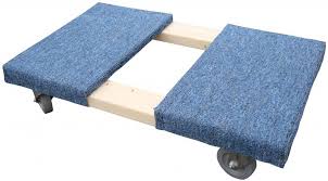 a 4 wheel carpeted dolly for your
