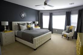 gray bedroom walls