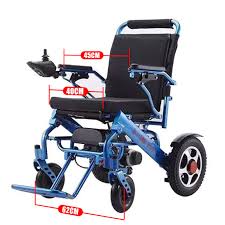 electric wheelchair power folding