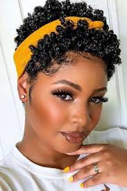 short hairstyles for black women with