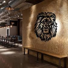 Lion Head Metal Wall Art Metal Wall