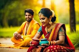 wedding couple indian stock photos